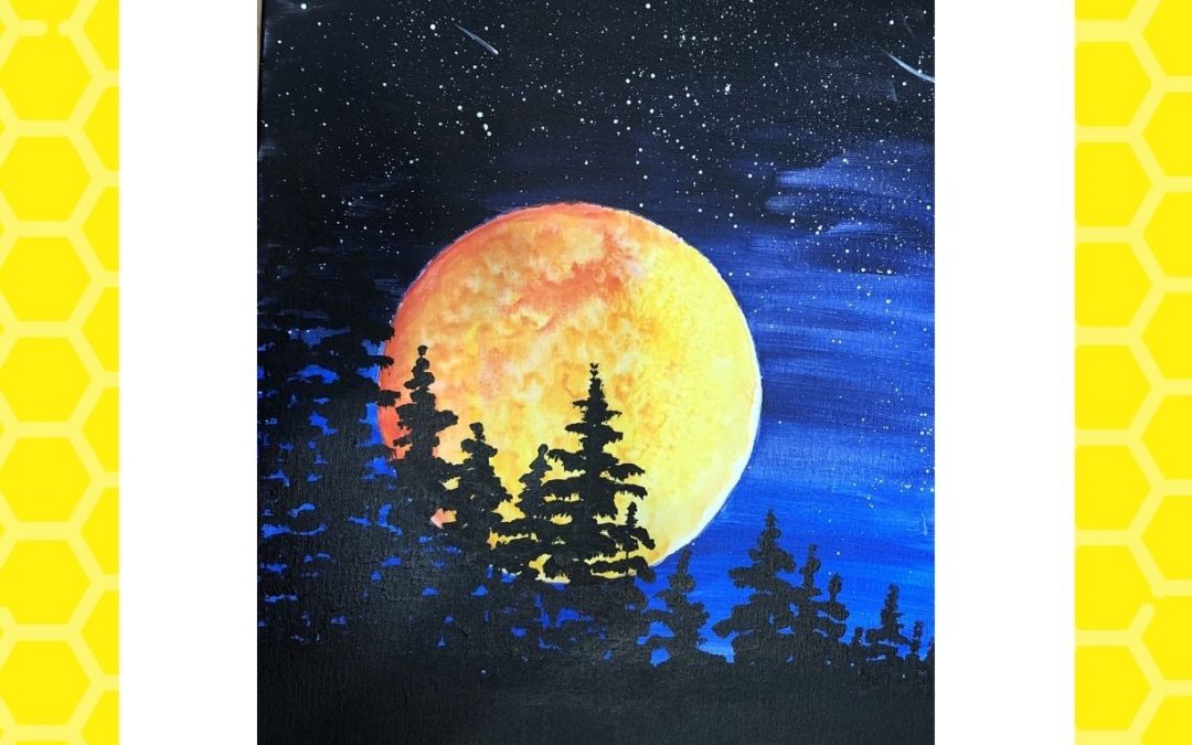 Harvest Moon Painting: BYOB