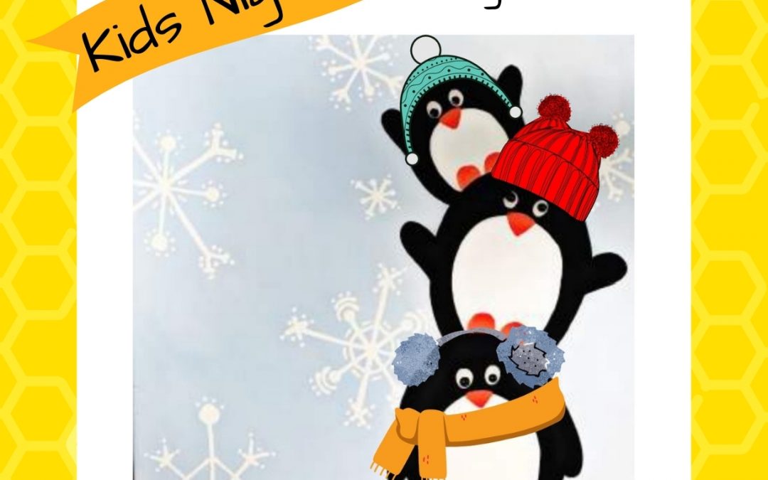 Paint & Bingo: Penguin Pals Canvas