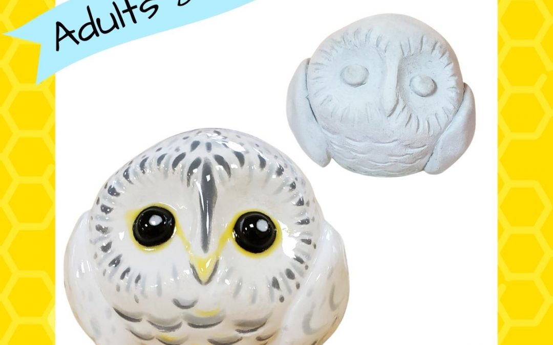 All Ages Clay: Snow Owl