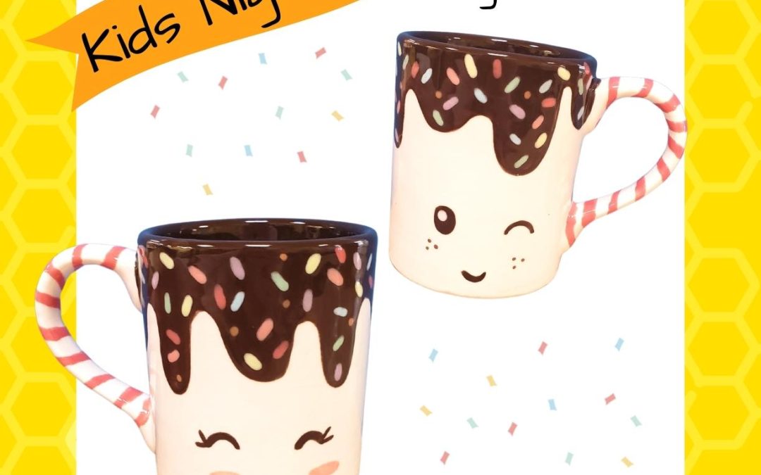 Kids Paint & Bingo: Marshmallow Cocoa Mug